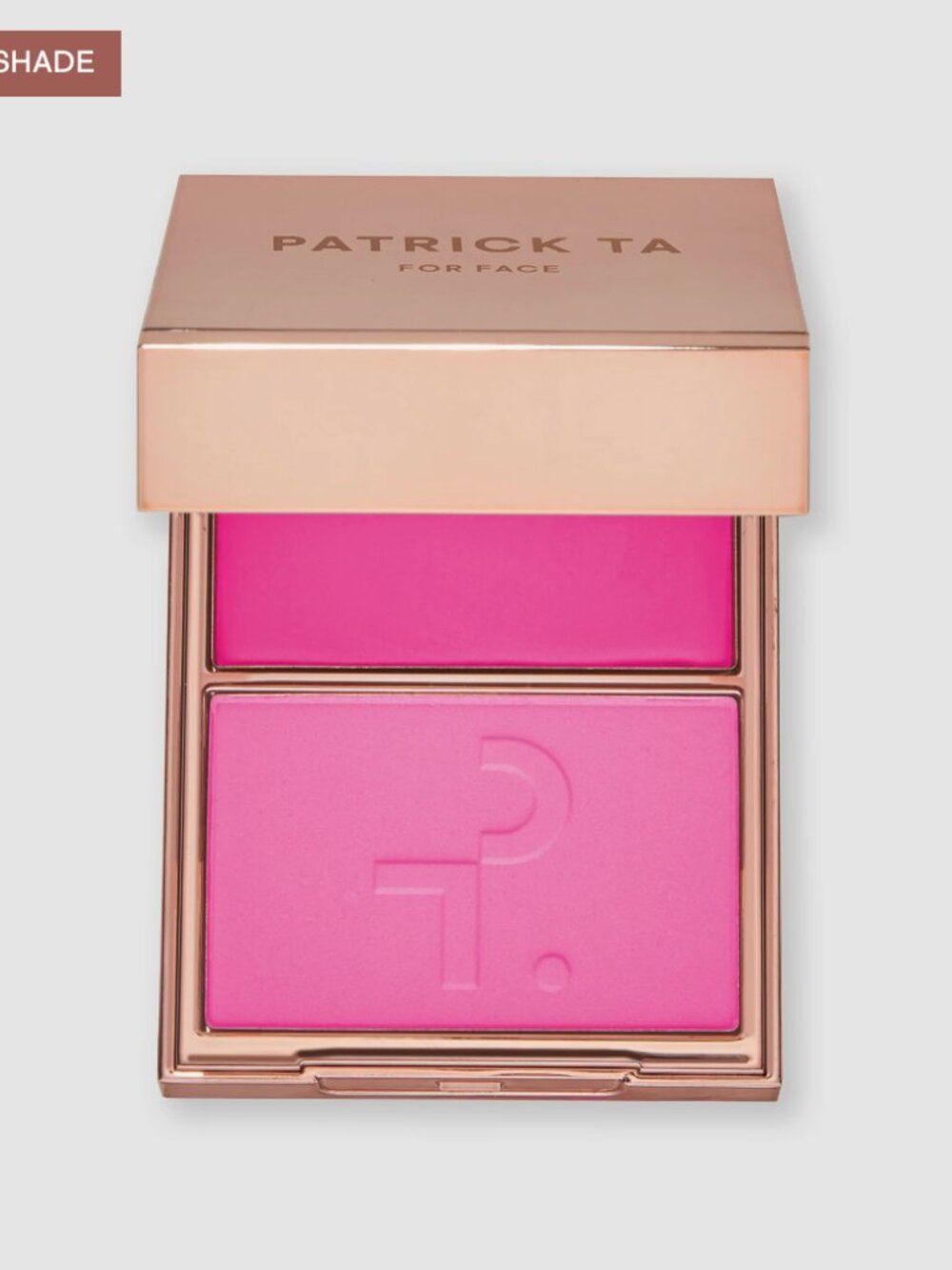 NIB Patrick Ta Major Headlines Double-Take Crème & Powder Blush in She's Giving